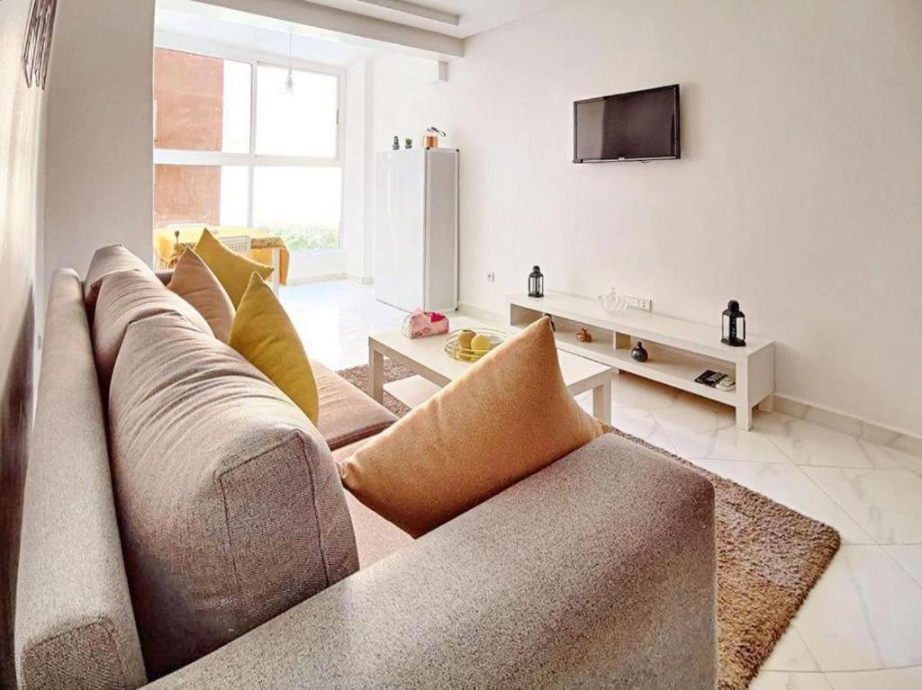 Appartement Center De Gueliz Avec Piscine Marraquexe Exterior foto